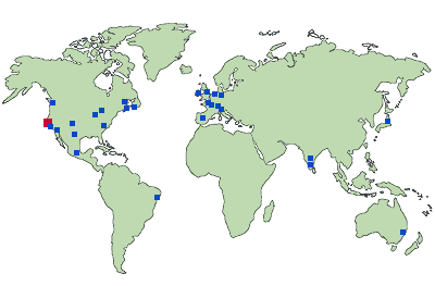 Oficinas internacionales de Google
