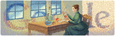 144º cumpleaños de Marie Curie