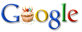 8º cumpleaños de Google