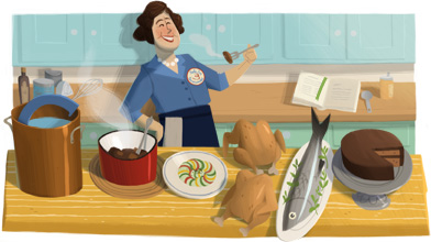Julia Child hoy se cumplen 100 años de su nacimiento